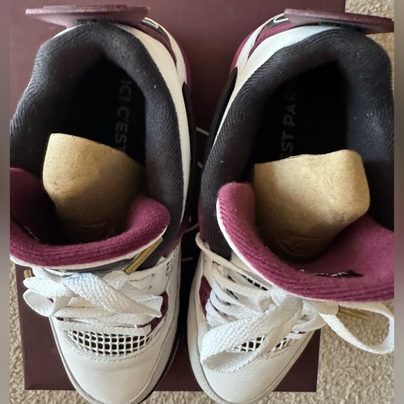 Air Jordan 4 Retro PSG Youth - Picture 8 of 9